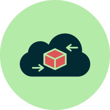 Soyut kullanıcı veri grafiğinin vektör sanatı güncellendi.