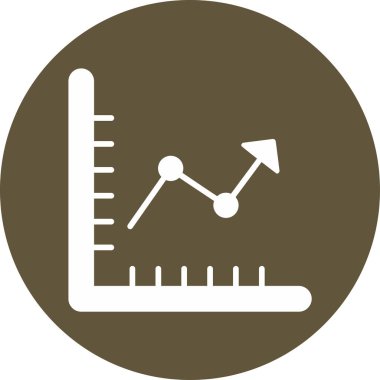 Basit iş grafik vektör simgesi