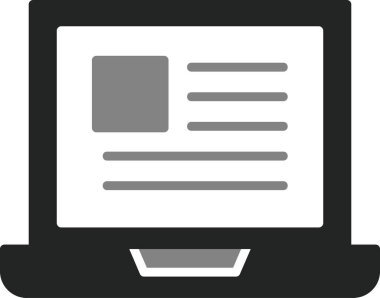 Platform. Web simgesi basit illüstrasyon