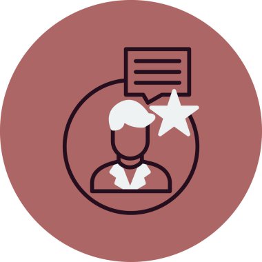 Çağrı merkezi. Basit simge vektörü