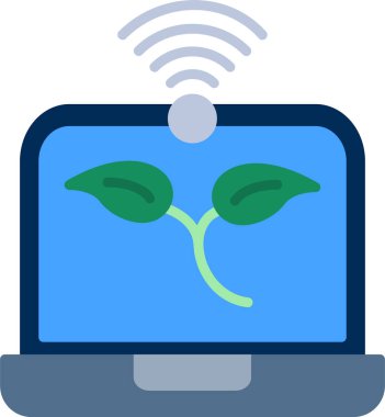 Kişisel ve ticari kullanım için tasarlanmış, renkli akıllı çiftlik resimleme simgesi.