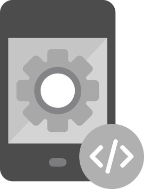 Cep telefonu. basit tasarım vektörü