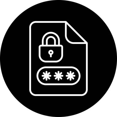 Bir belge simgesinin temiz ve basit vektör illüstrasyonu.