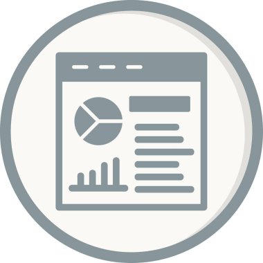 seo modern simgesinin vektör illüstrasyonu