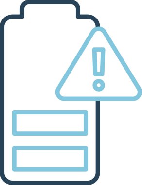 Dikkat, ünlem işareti simgesi, vektör tasarımı