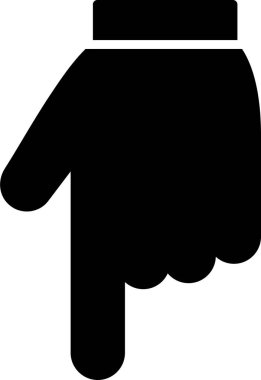 Eğil. Web simgesi basit illüstrasyon