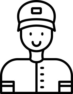 Koç Web simgesi vektör illüstrasyonu