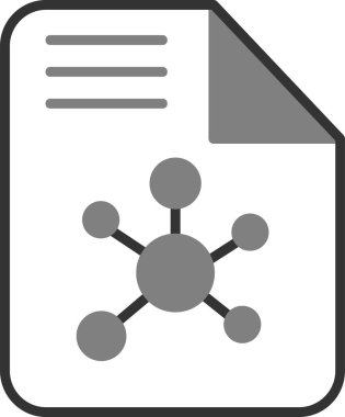 Ana hatlar biçiminde Yapılandırılmış Sorgu Dili simgesi