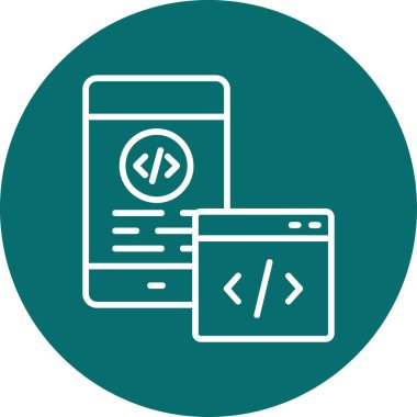 düzenle. Web simgesi basit illüstrasyon