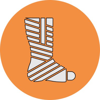 Kırık ağ simgesi vektör illüstrasyonu