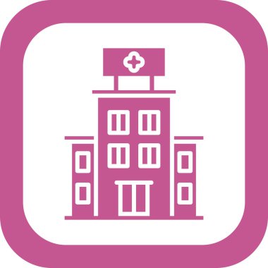 hastane simgesi oluşturma - taslak biçimi