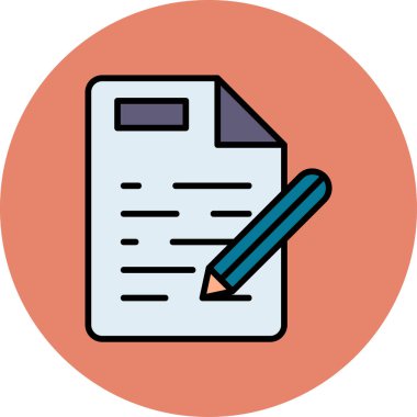 Sözleşmeli ağ simgesi, vektör illüstrasyonu