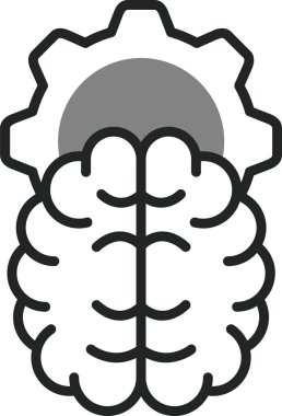 Öğrenmek. Web simgesi vektör illüstrasyonu