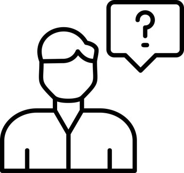 Yokluk simgesi vektör illüstrasyon tasarımı