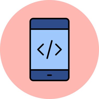 Basit Uygulama simgesinin vektör çizimi