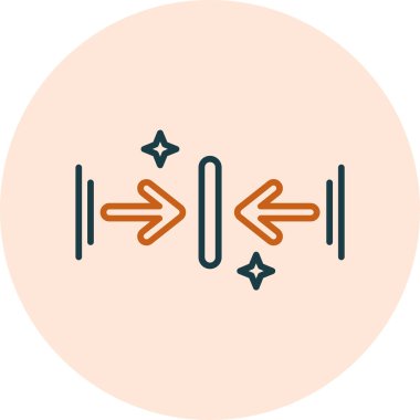 Oklar. Web simgesi basit illüstrasyon