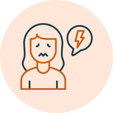 Çok etkilendim. Web simgesi basit illüstrasyon