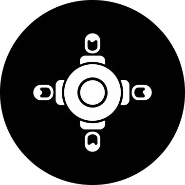 Anlaşmanın vektör illüstrasyonu modern simge