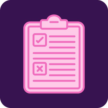 Kalite Güvencesi. Web simgesi basit tasarım