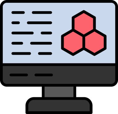 Kan Hücresi Web ikonu vektör çizimi