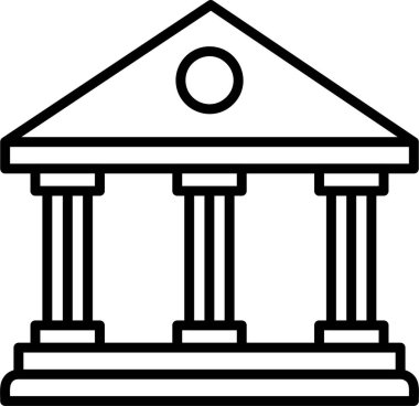 Şehre. Web simgesi basit illüstrasyon