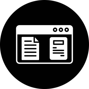 Sohbet mesajı vektör illüstrasyonu