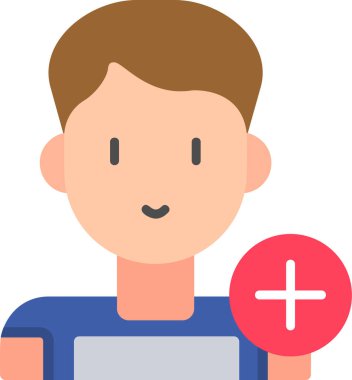 Sabırlı. Web simgesi basit illüstrasyon