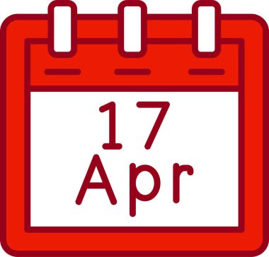 17 Nisan tarihli takvim