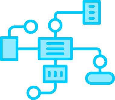 Şebeke. Web simgesi basit tasarım 