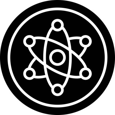 Bilim simgesinin vektör illüstrasyonu 