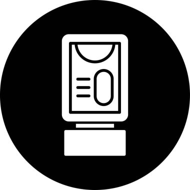 Açık hava reklam afişi sanatı Mupi 