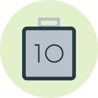 ağırlık web simgesi vektör illüstrasyonu