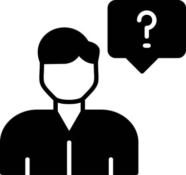 Yokluk simgesi vektör illüstrasyon tasarımı