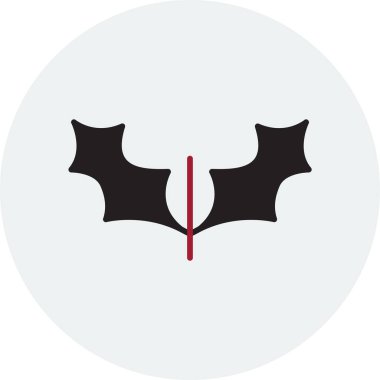 Devedikeni ağ simgesi, vektör illüstrasyonu