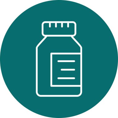 uyuşturucu ve hap ikonu vektör illüstrasyonu