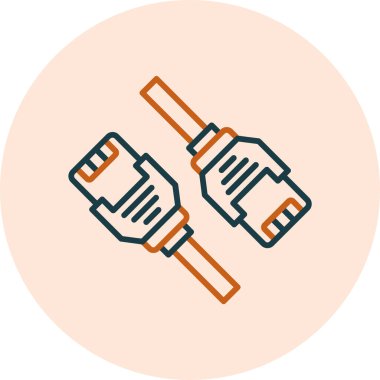 Ağ basit simgesinin vektör illüstrasyonu