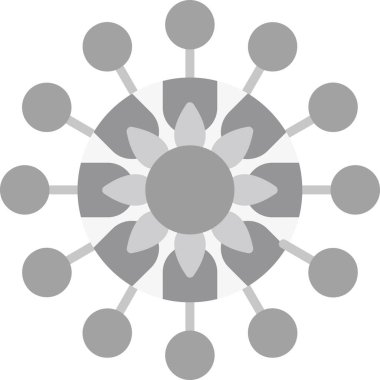 İğnelik Modern Simge, Vektör İllüstrasyonu 