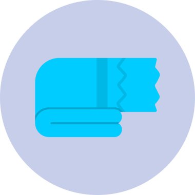 Battaniye ağ simgesi vektör illüstrasyonu