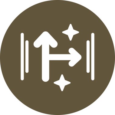 Oklar. Web simgesi basit illüstrasyon