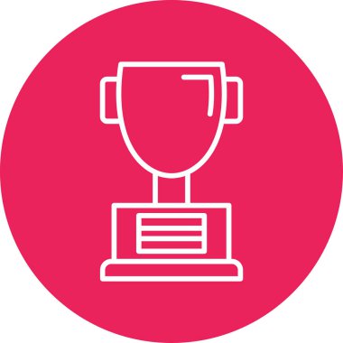 Başarı simgesi, vektör illüstrasyonu