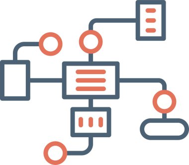 Şebeke. Web simgesi basit tasarım 