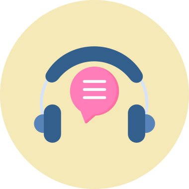 Basit Müşteri Desteğinin vektör çizimi