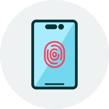 Cep telefonu. basit tasarım vektörü