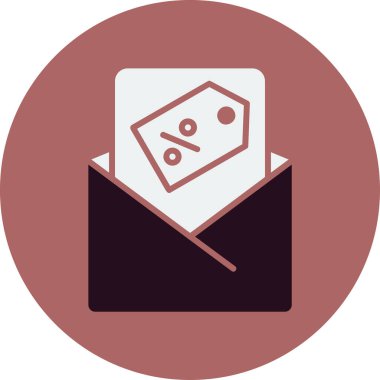 Basit ağ öneri ikonu vektörü