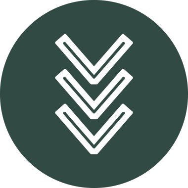 Oklar. Web simgesi basit illüstrasyon