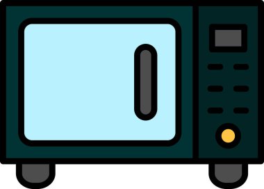 Fırın. Web simgesi basit illüstrasyon 