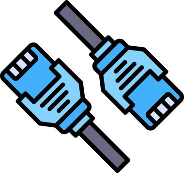 Ağ basit simgesinin vektör illüstrasyonu