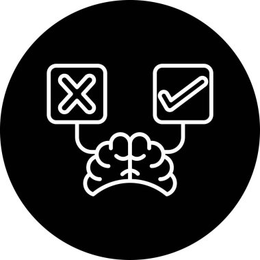 Seçim Web simgesi vektör illüstrasyonu