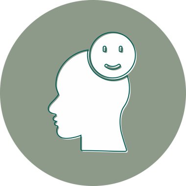 Rahatsızlık. Web simgesi basit illüstrasyon