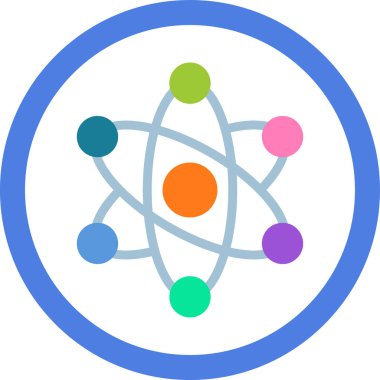 Bilim simgesinin vektör illüstrasyonu 